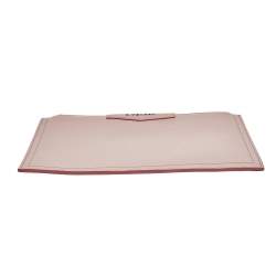 Pre Owned Givenchy Light Pink Leather Medium Antigona Clutch
