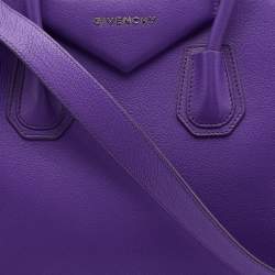 مملوكة مسبقًا حقيبة ساتشل جيفنشي أنتيغونا جلد برتفالية متوسطة