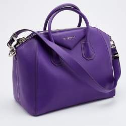 مملوكة مسبقًا حقيبة ساتشل جيفنشي أنتيغونا جلد برتفالية متوسطة