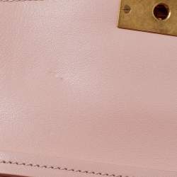 Givenchy Light Beige Quilted Leather Small GV3 Shoulder Bag