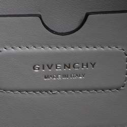 Pre Owned حقيبة يد توتس جيفنشي أنتيغونا جلد رصاصي ناعم متوسطة