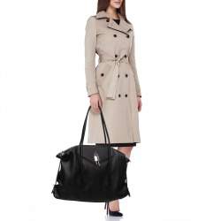 Givenchy Black Leather Large Antigona Soft Tote