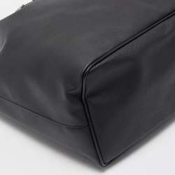 Givenchy Black Coated Canvas Large Antigona Shopper Tote