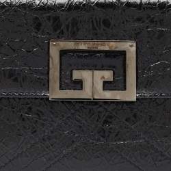 Pre Owned Givenchy Black Leather Belt Bag