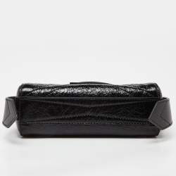 Pre Owned Givenchy Black Leather Belt Bag