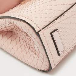 Givenchy Light Pink Python Mystic Top Handle Bag