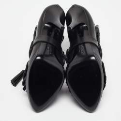 Givenchy Black Leather Ankle Length Boots Size 39