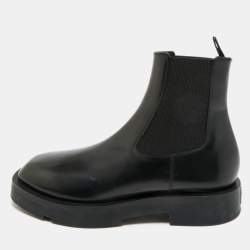 مملوكة مسبقًا Givenchy Chelsea Size 38.5 Black Leather Ankle Length Boots