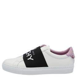 Givenchy White/Black/Purple Urban Street Logo Sneakers Size EU 36 Givenchy  | TLC