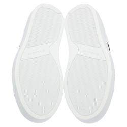 مملوكة مسبقًا Givenchy White/Black Urban Street Logo Sneakers Size EU 38