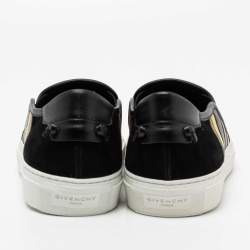 Pre Owned حذاء رياضي جيفنشي ستريت نيودوس جلد متعدد الألوان سليب أون مقاس 36.5