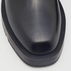 مملوكة مسبقًا Givenchy Black Leather Ankle Length Boots Size 37