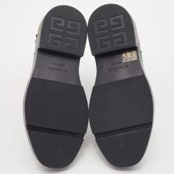 مملوكة مسبقًا Givenchy Black Leather Ankle Length Boots Size 37