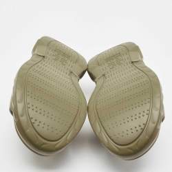Givenchy Green Rubber Marshmellow Sandals Size 36