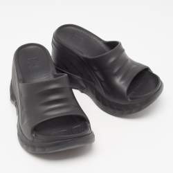 Givenchy Black Rubber Marshmellow Sandals Size 36