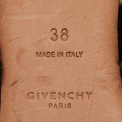 Givenchy Brown/Black Calf Hair Flat Slides Size 38   
