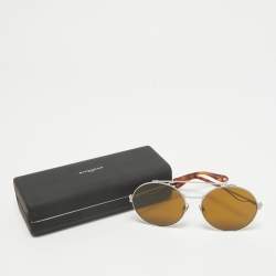 Givenchy Brown/Silver Tone GV 7048/S Run Away Round Sunglasses