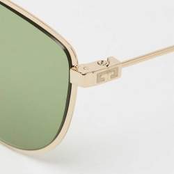 Givenchy Black/Gold GV7157/S Aviator Sunglasses