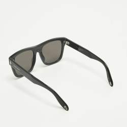 Pre Owned Givenchy Black GV 7011S Square Sunglasses