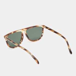 Pre Owned Givenchy Tortoise Grey GV7145/S Frame Square Sunglasses