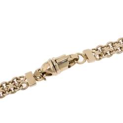 Givenchy Heart Motif Gold Tone Long Necklace