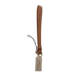Givenchy Brown Leather Cell Phone Charm