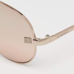 Pre Owned Givenchy Red SGV464 Aviator Gladiator Sunglasses