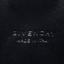 Givenchy Black/White Fabric and Leather Logo Phone Case Strap