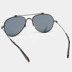 Pre Owned Givenchy Black/Gold GV7057/S 2M27Y Stars Aviator Sunglasses