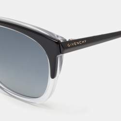 Pre Owned Givenchy Black GV7072/S Gradient Sunglasses
