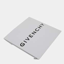 Pre Owned Givenchy Purple Floral Printed Silk Square Scarf