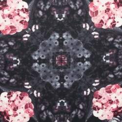 Pre Owned Givenchy Multicolor Floral Printed Silk Square Scarf