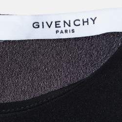 Givenchy Multicolor Colorblock Silk Cap Sleeves Top M