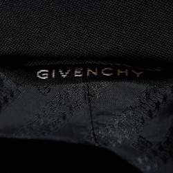 Pre Owned Givenchy Black Wool Embellished Single Breasted Blazer S