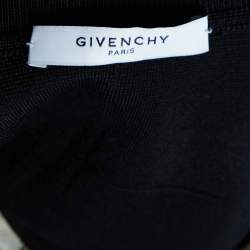 Givenchy Black Printed Silk & Wool Sleeveless Tunic S