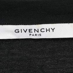 Givenchy Black Printed Cotton Jersey T-Shirt M