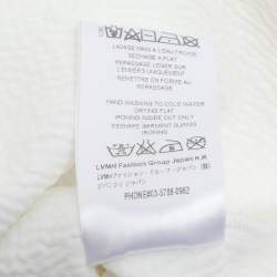 Givenchy White Fabric Sweater M