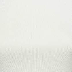 Givenchy Ivory Stretch Knit Pleated Midi Dress XS