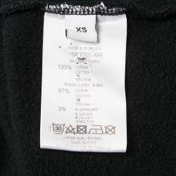 Givenchy Black Bambi Print Cotton Sweatshirt XS