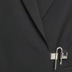 Givenchy Black Wool Single Breasted Blazer S