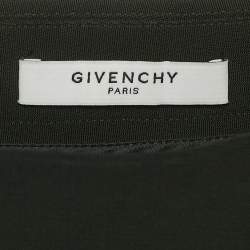 Givenchy Black Lace and Satin Pleated Dress and Sequined Knit Skirt Set S/M
