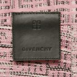 Givenchy Pink Monogram Jacquard Mini Skirt S