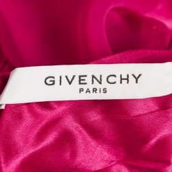 Givenchy Pink Printed Silk and Cotton Silk Top M