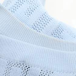Givenchy Blue Stretch Knit Blend Tops XS