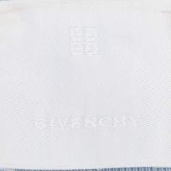 Givenchy Blue Stretch Knit Blend Tops XS