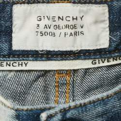 Givenchy Distressed Denim Shorts