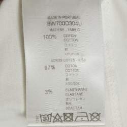 Givenchy White Bambi Print Cotton Oversized T-Shirt XS