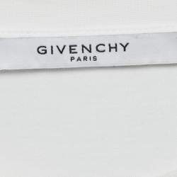 Givenchy White Bambi Print Cotton Oversized T-Shirt XS