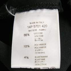 Givenchy Black Jersey Drawstring Shorts XS
