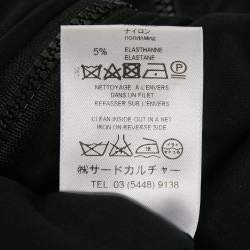 Pre Owned Givenchy Black Knit Sleeveless Zip Detail Bodycon Dress M